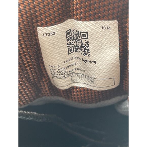 CAROLINA Lytning LT250 Oxford 6" Women's NEW Comp-Toe Work Shoe Brown US Size 10 - Picture 10 of 11